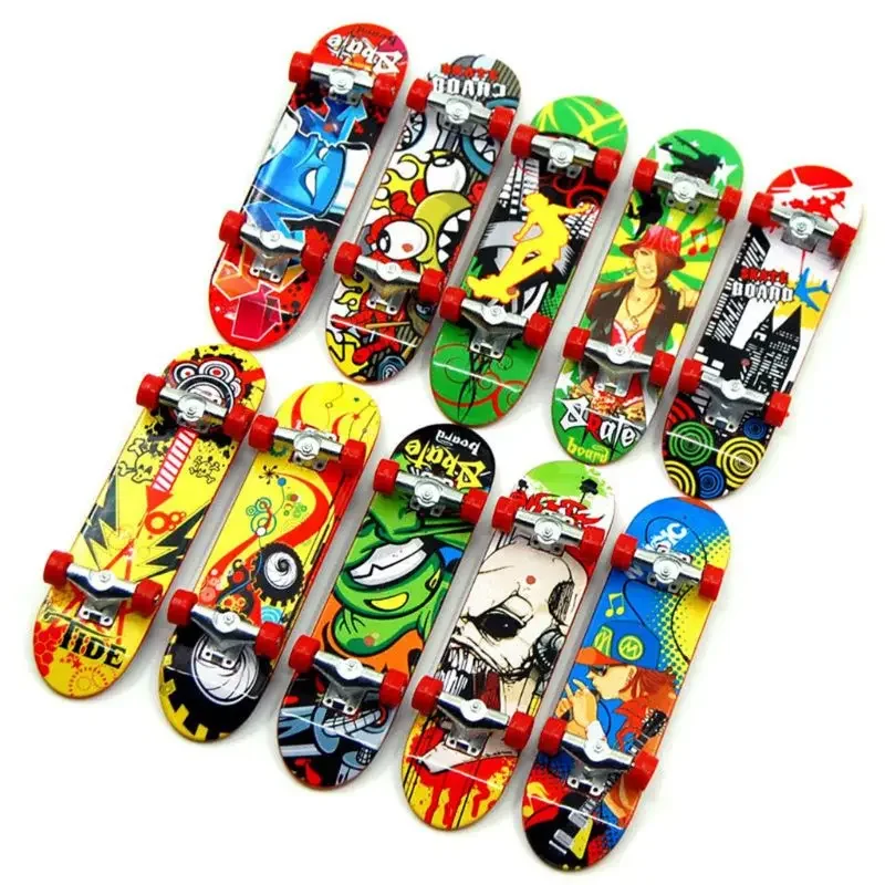 Kids Toys Scooter - Plastic Finger Scooter Two Wheels Fingerboard