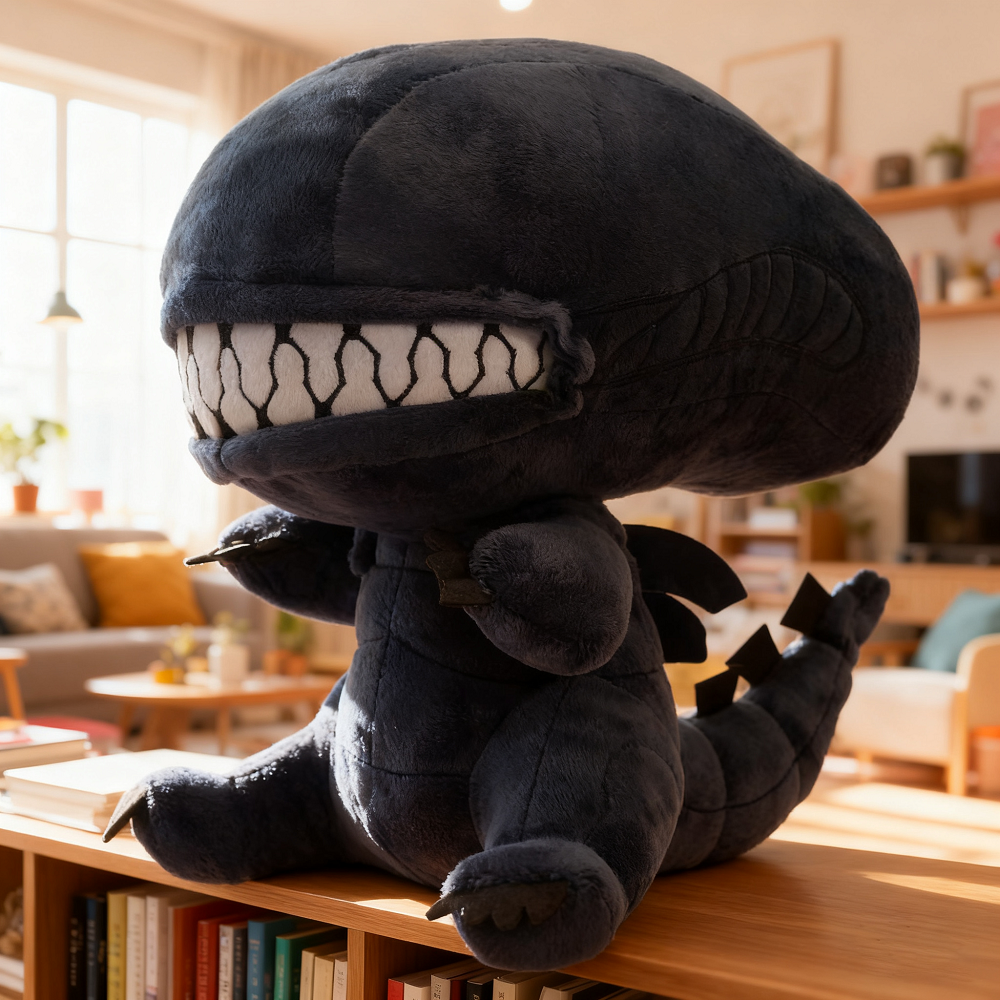 Xenomorph Kids Toys - Cute Alien Xenomorph Plush Toy Soft