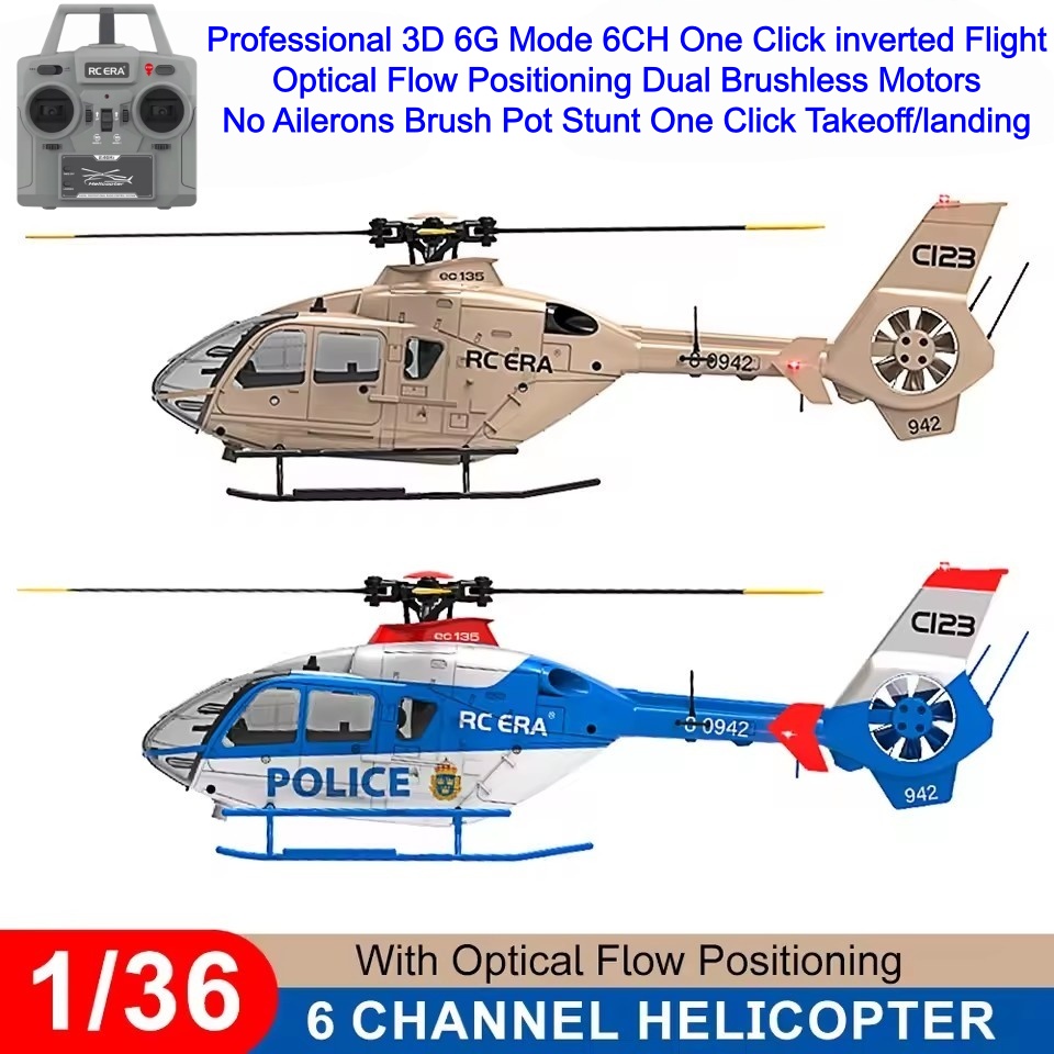 Kids Toys Under $10 - Professional 1/36 RC Helicopter 6CH 6-axis