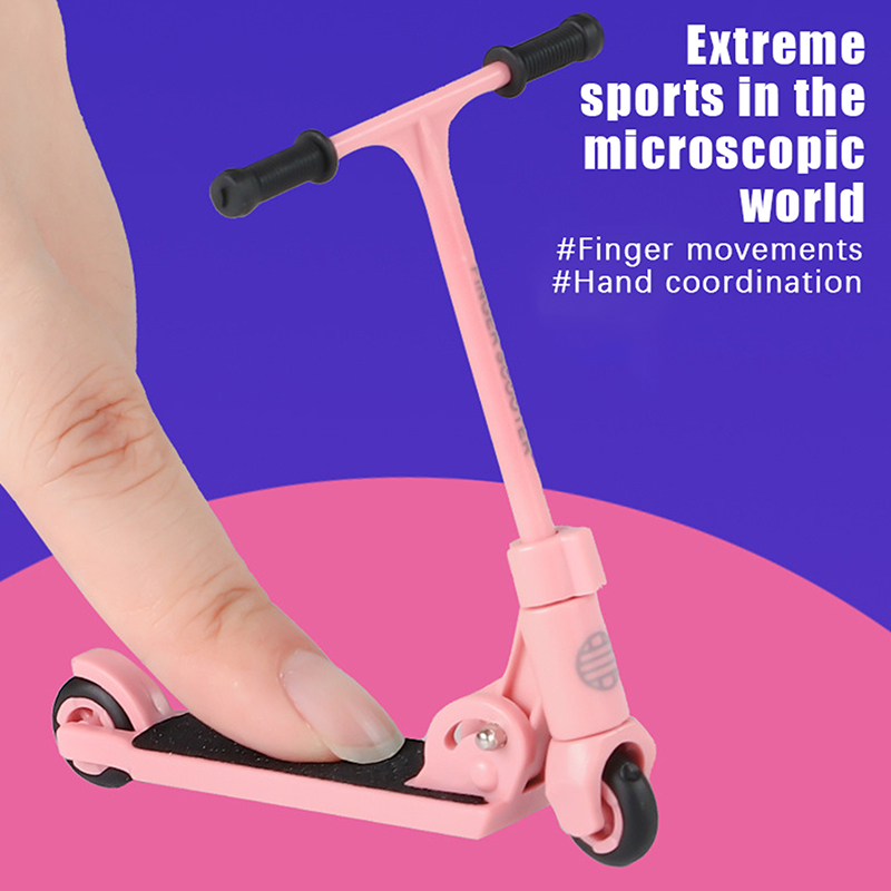 Kids Toys Scooter - Kids Kick Scooter Finger BMX Foldable