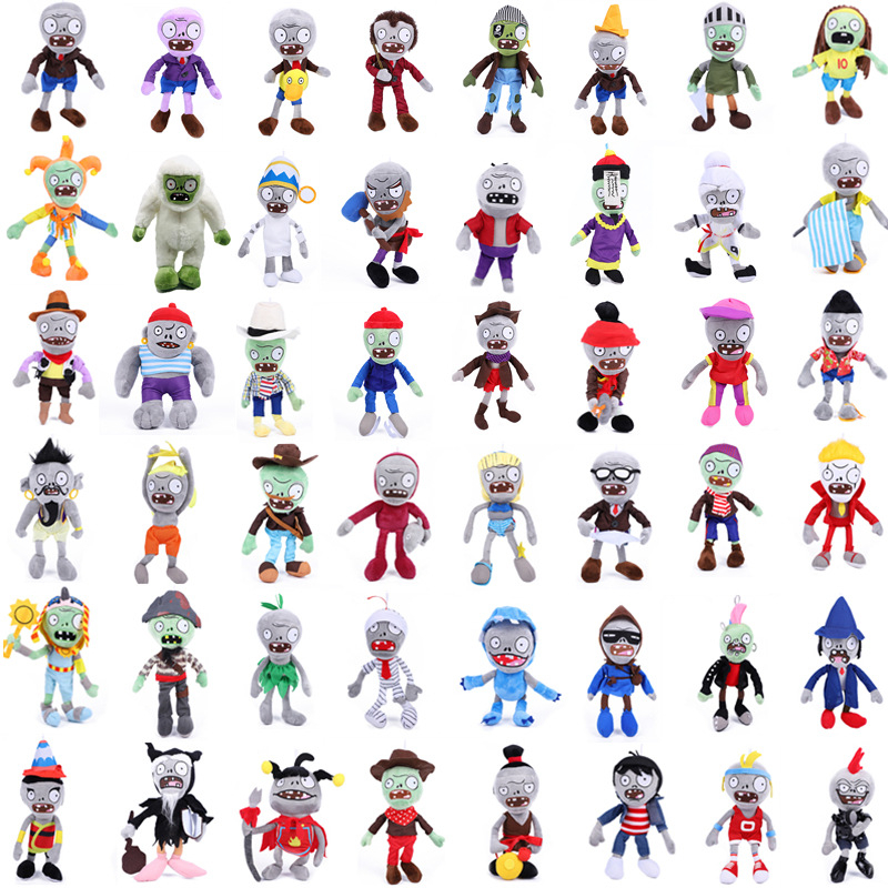 Kids Zombie Toys - 2025 Plants vs Zombies Plush Toys