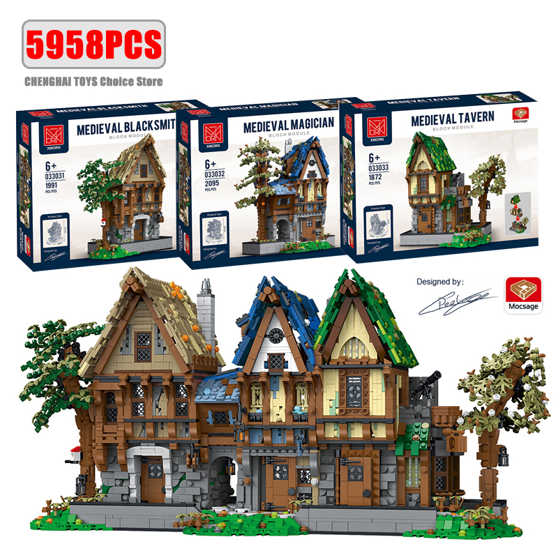 Kids Toys Shop - Medieval Blacksmith Shops Models 21325 Building