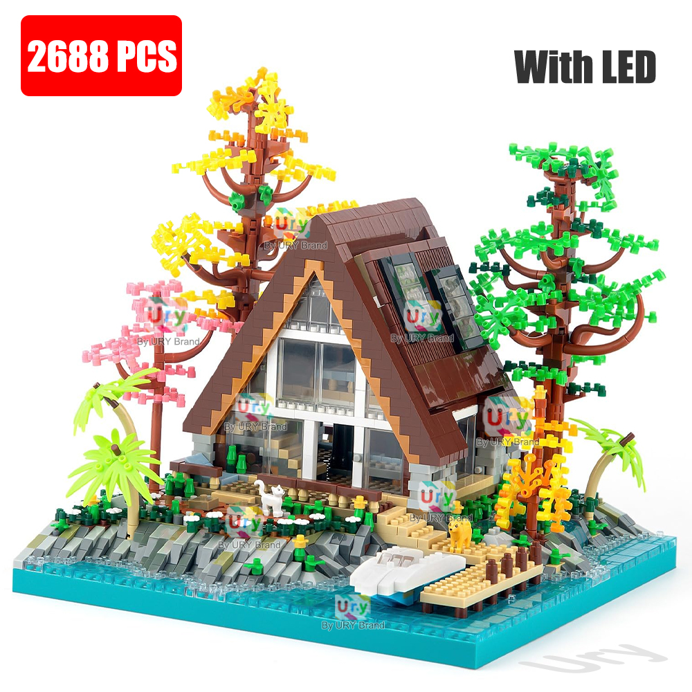 Kids Toys List - Friends A-Frame Cabin Tree House With