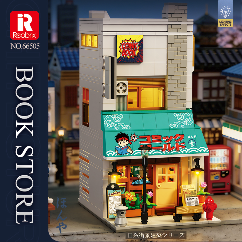 Bookstore Building Blocks Japa - Kids Toys In Store ulasan dan harga