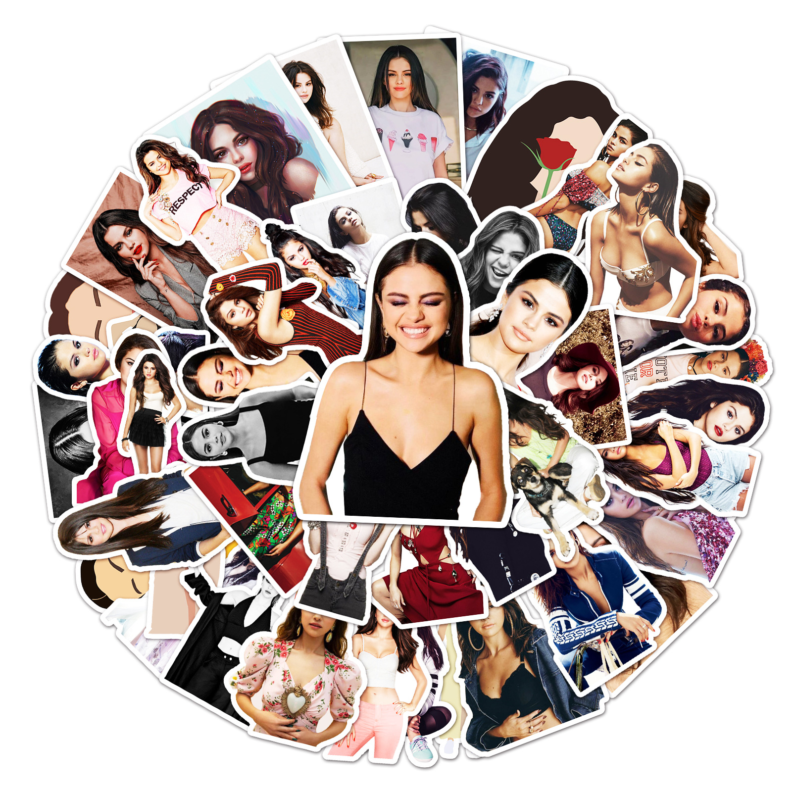 10/30/50pcs  Selena Gomez  Sta - Kids Toys Scooter ulasan dan harga