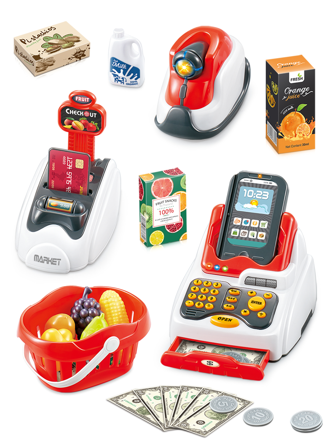 Grocery Store Pretend Play Ele - Kids Toys In Store ulasan dan harga