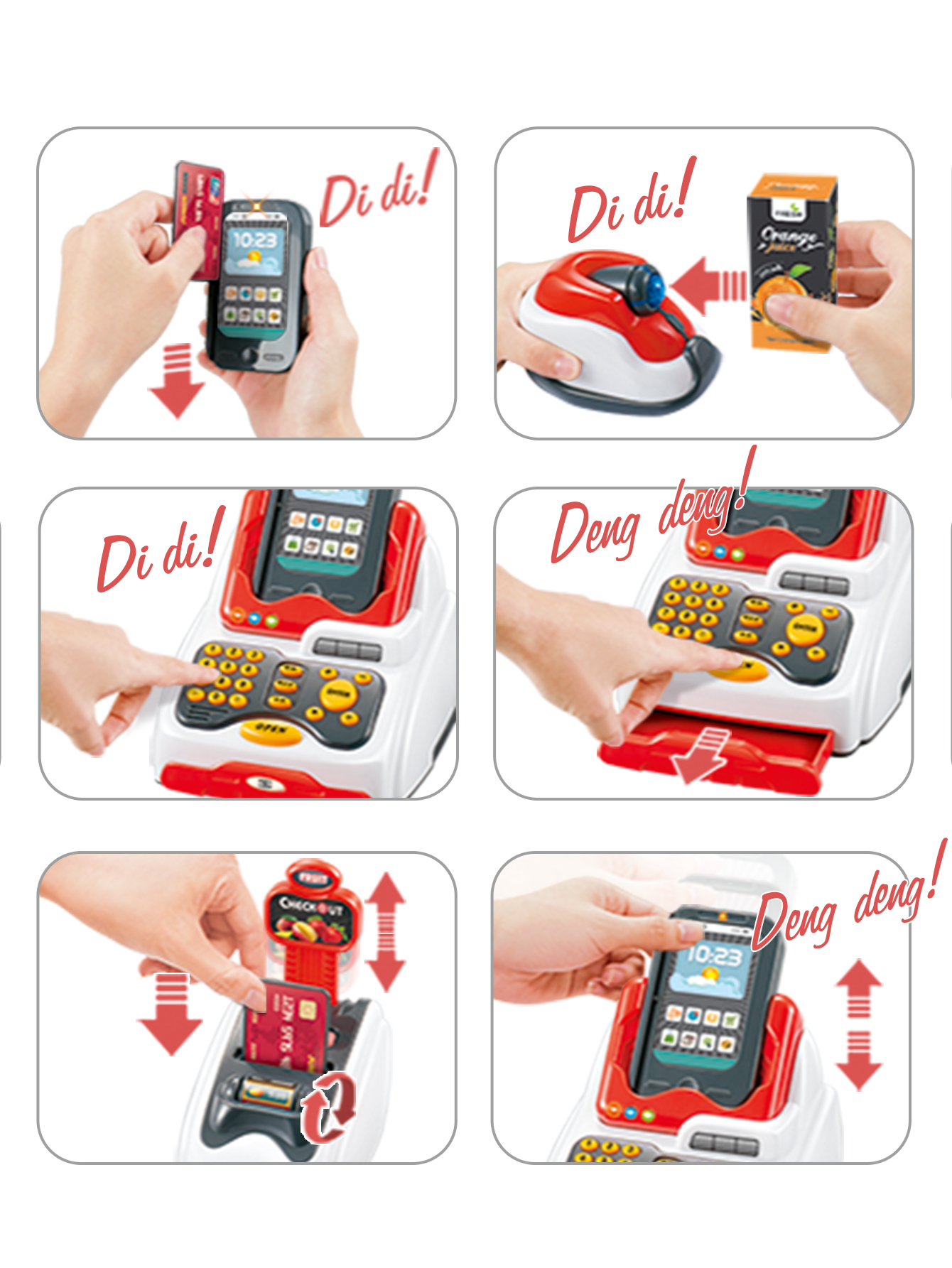 Grocery Store Pretend Play Ele - Kids Toys In Store ulasan dan harga