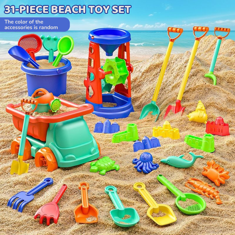 Beach Toy Set for Kids Sand Wh - Kids Toys Scooter ulasan dan harga