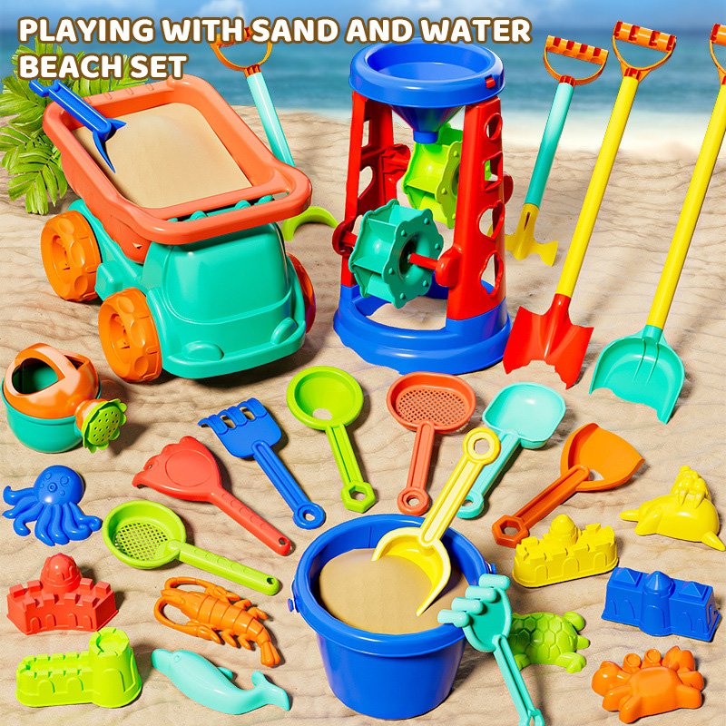 Beach Toy Set for Kids Sand Wh - Kids Toys Scooter ulasan dan harga