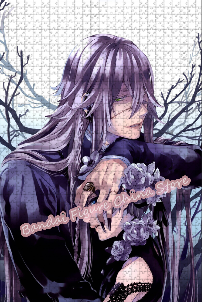 Black Butler Cartoon Print Puz - Kids Toys Under 500 ulasan dan harga
