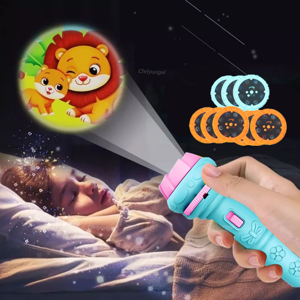 Kids Projector Torch with 10 S - Kids Toys Under $10 ulasan dan harga