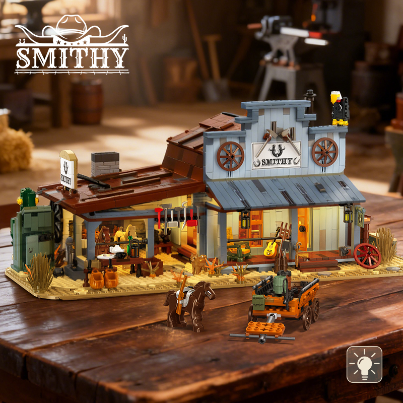 2718PCS Retro Blacksmith Shop  - Kids Toys Shop ulasan dan harga