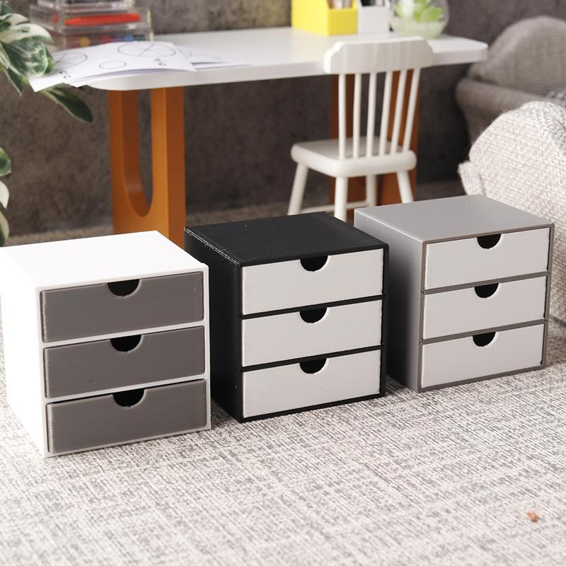1 12 Miniature Dollhouse Furni - Kids Toys Drawers ulasan dan harga