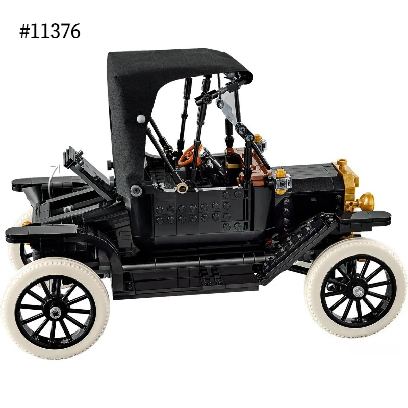 1060pcs Vintage Model T Car 11 - Kids Toys Vintage ulasan dan harga