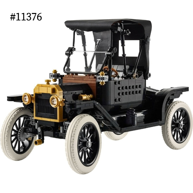 1060pcs Vintage Model T Car 11 - Kids Toys Vintage ulasan dan harga