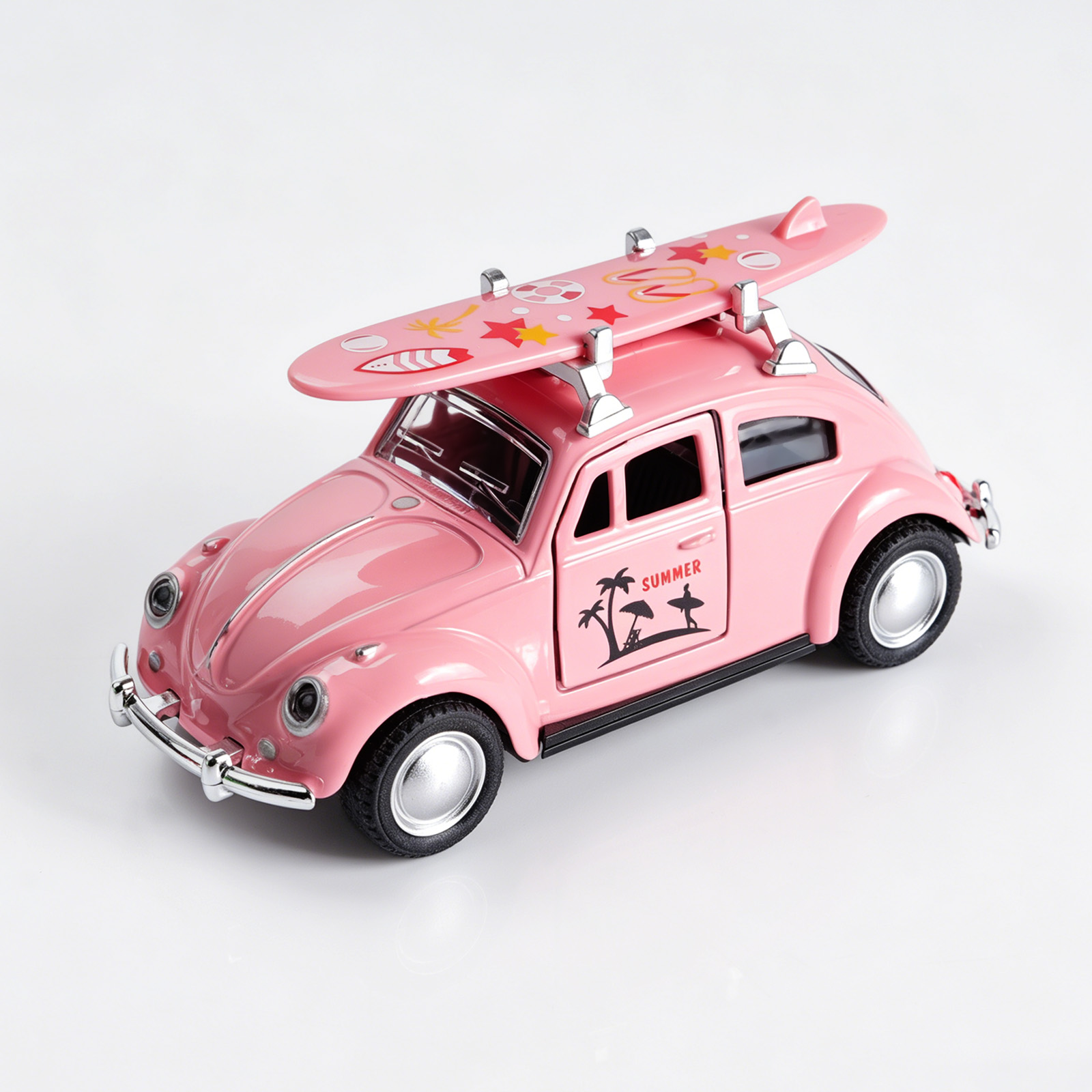 1:36 Pink Volkswagen Beetle Di - Kids Y Toys ulasan dan harga