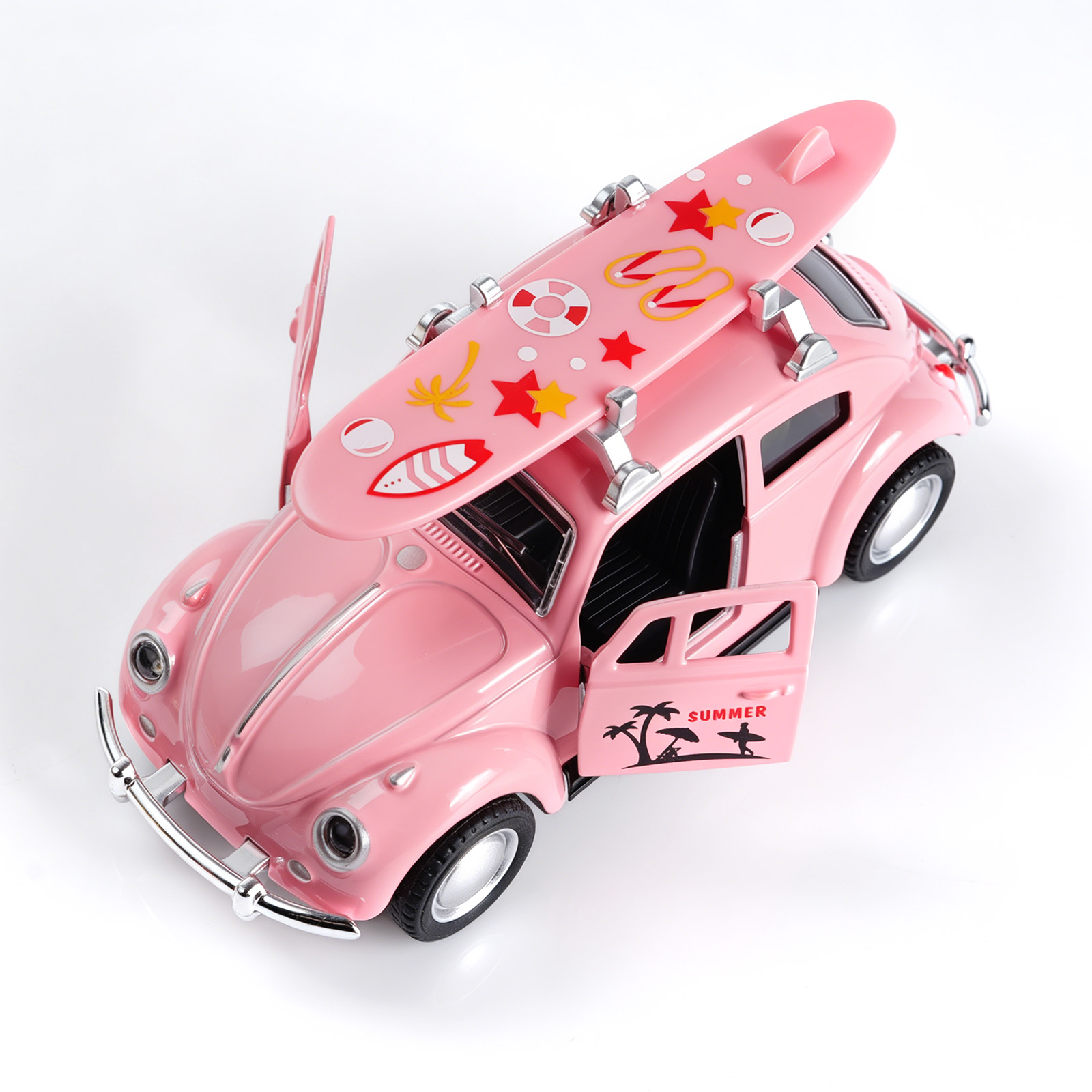 1:36 Pink Volkswagen Beetle Di - Kids Y Toys ulasan dan harga