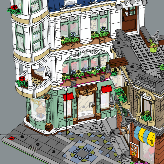 2026 New 11371 Modular Buildin - Kids Toys Shop ulasan dan harga