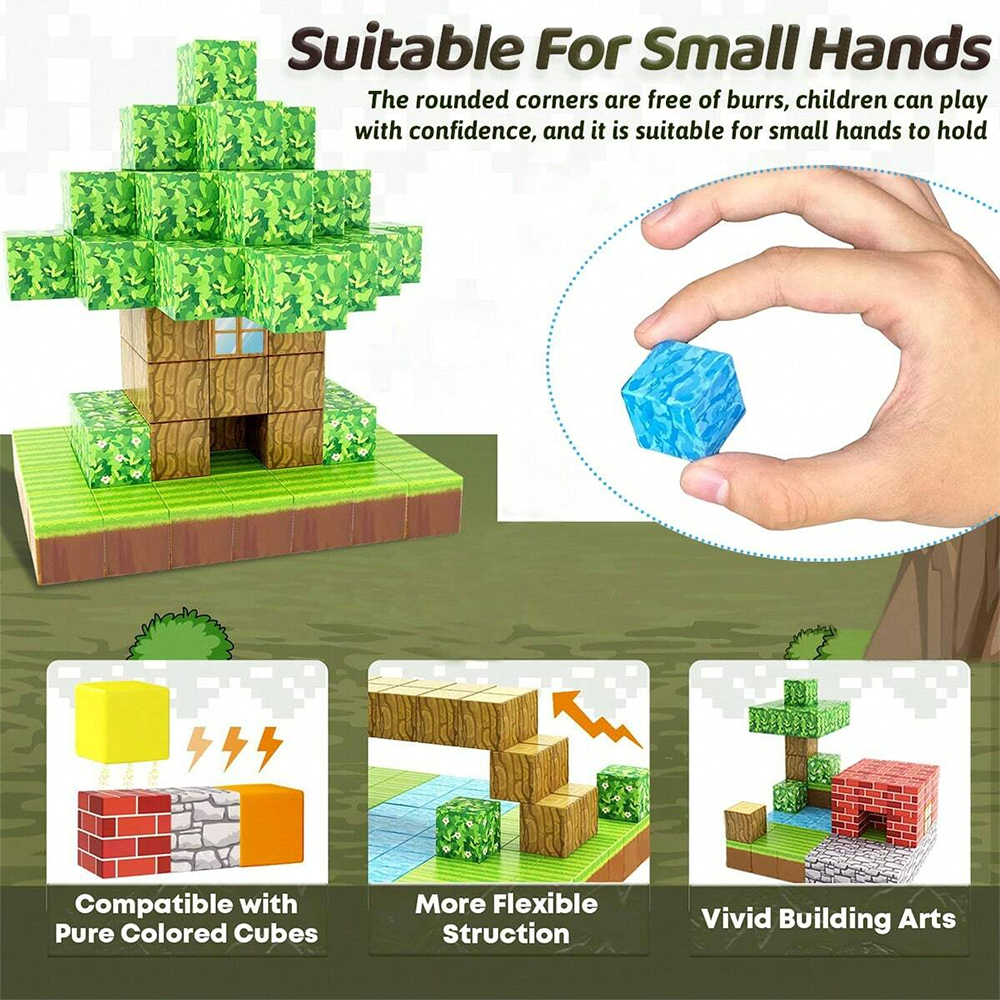 DIY Magnetic Building Blocks M - Kids Toys In Store ulasan dan harga