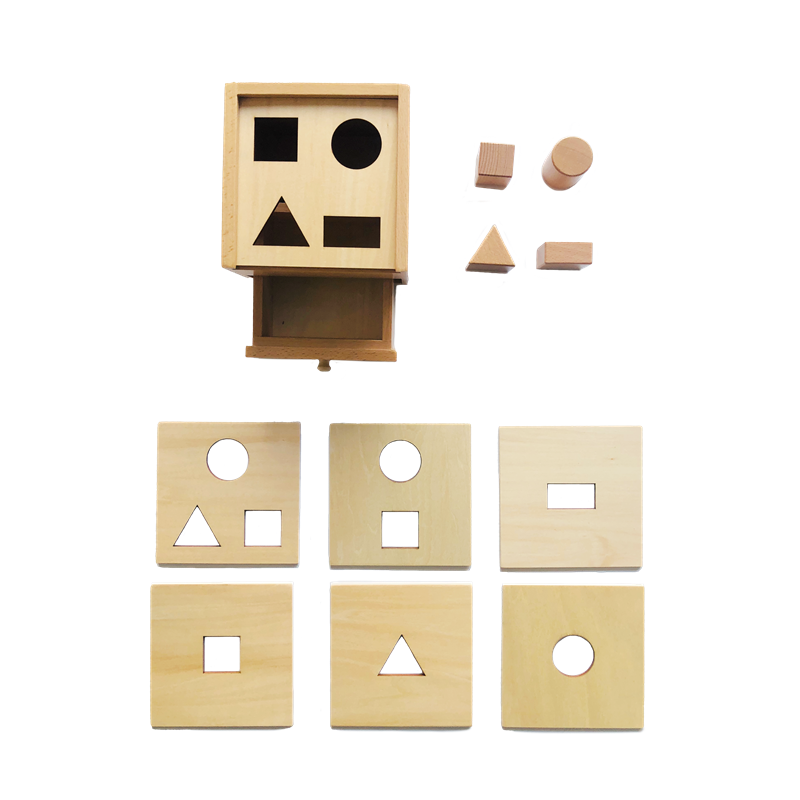 Geometric Box w/ Drawer & Exch - Kids Toys Drawers ulasan dan harga