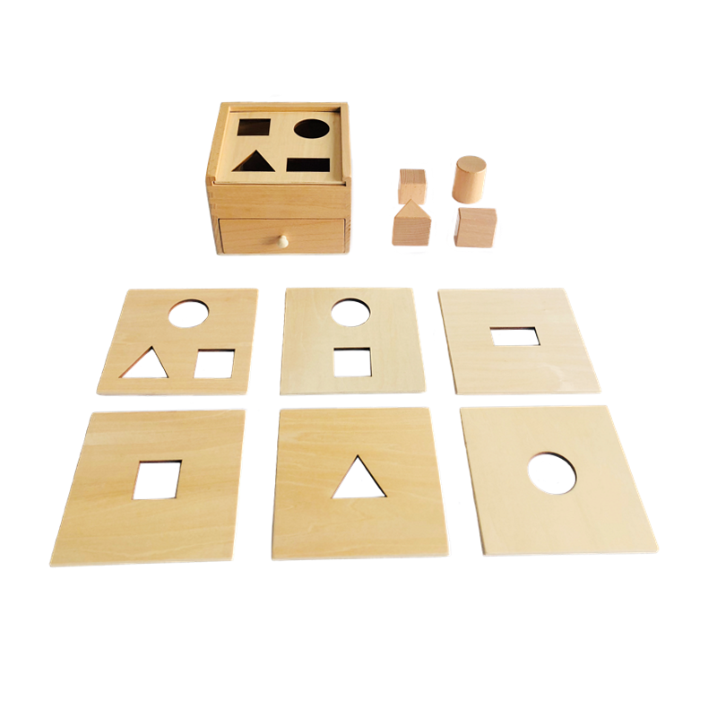 Geometric Box w/ Drawer & Exch - Kids Toys Drawers ulasan dan harga