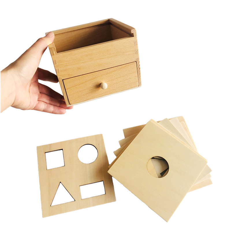 Geometric Box w/ Drawer & Exch - Kids Toys Drawers ulasan dan harga