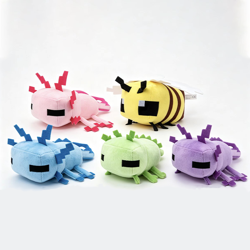 Axolotl Plush Toys Creeper Spi - Kids Zombie Toys ulasan dan harga