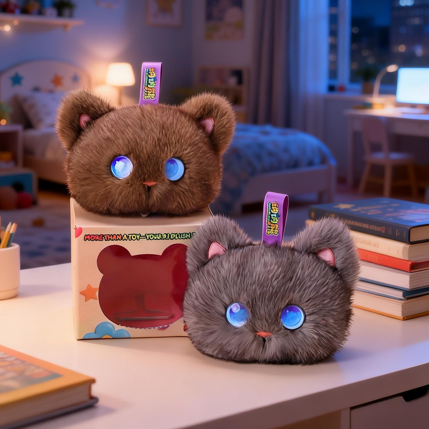 Tobot AI Plush Cat Toy Interac - Kids Y Toys ulasan dan harga