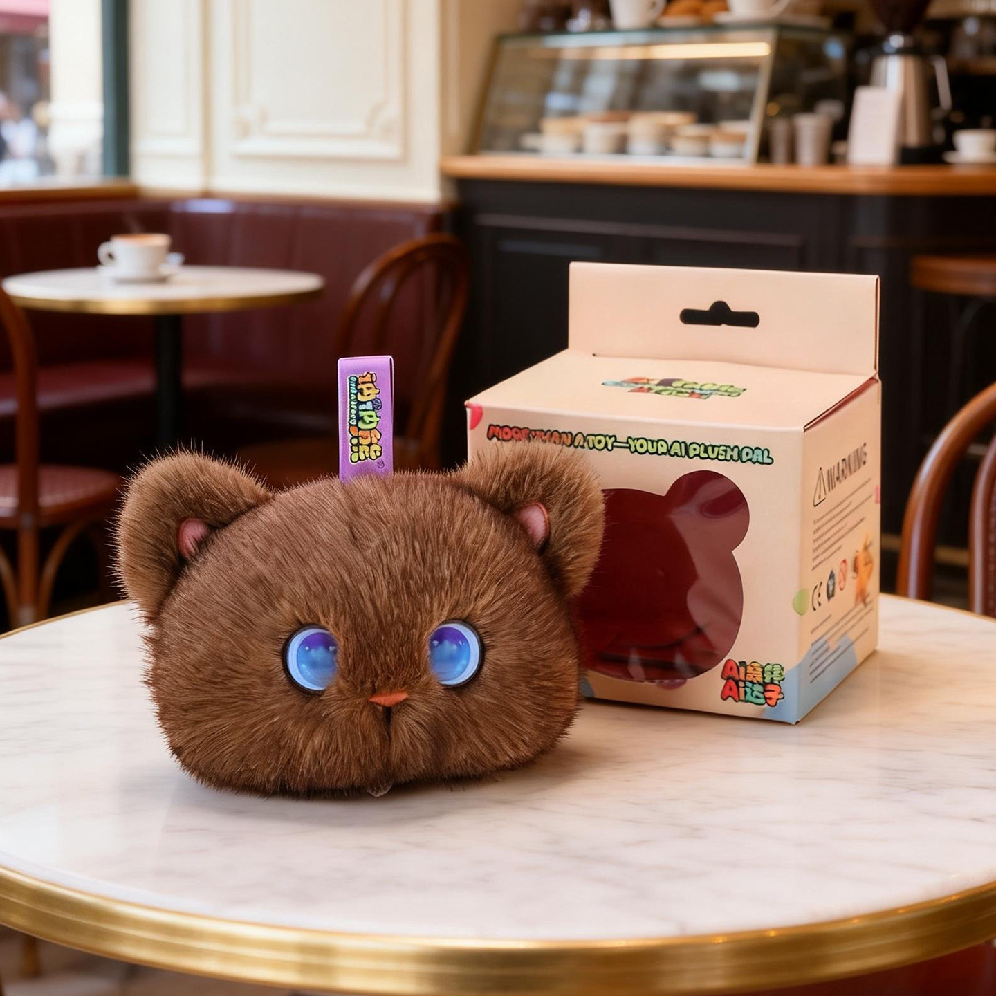 Tobot AI Plush Cat Toy Interac - Kids Y Toys ulasan dan harga