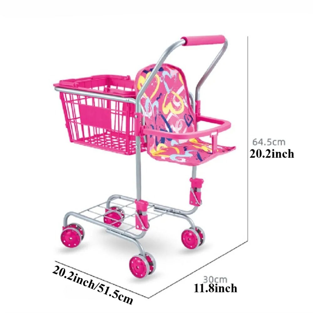 Baby Doll Shopping Cart for Gi - Kids Toys Shop ulasan dan harga
