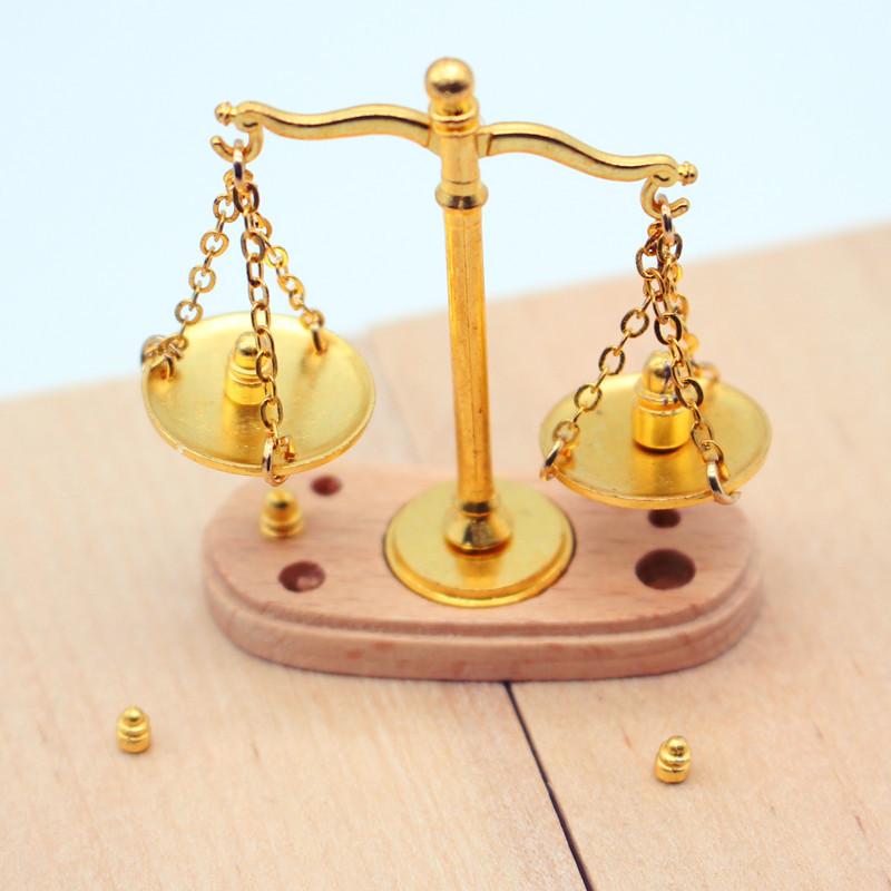 1:12 Dollhouse Vintage Balance - Kids Toys Vintage ulasan dan harga
