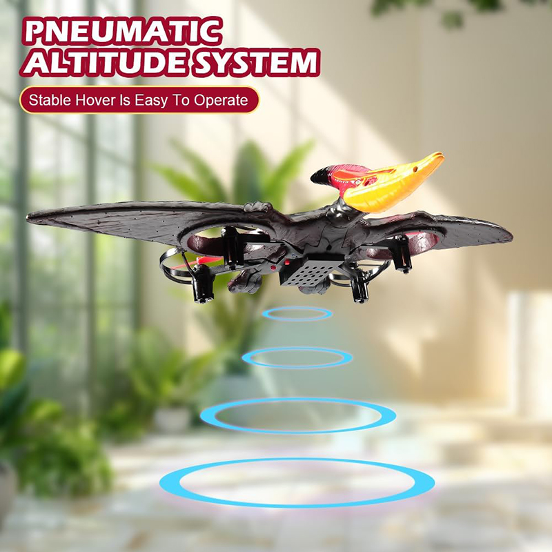 RC Plane Pterosaur 2.4G 6-Axis - Kids Toys Under $10 ulasan dan harga
