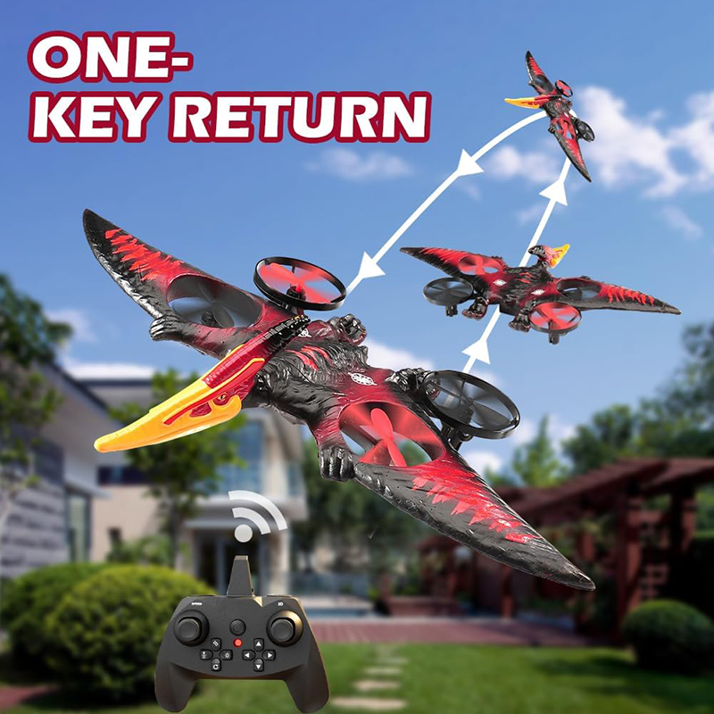 RC Plane Pterosaur 2.4G 6-Axis - Kids Toys Under $10 ulasan dan harga