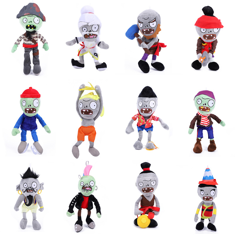 2025 Plants vs Zombies Plush T - Kids Zombie Toys ulasan dan harga
