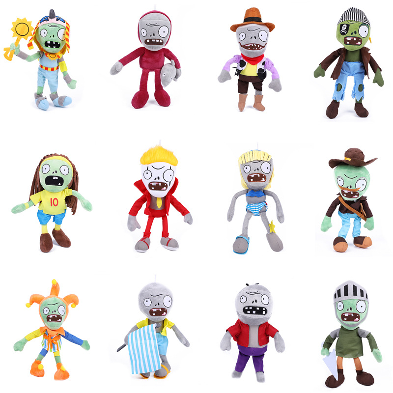 2025 Plants vs Zombies Plush T - Kids Zombie Toys ulasan dan harga
