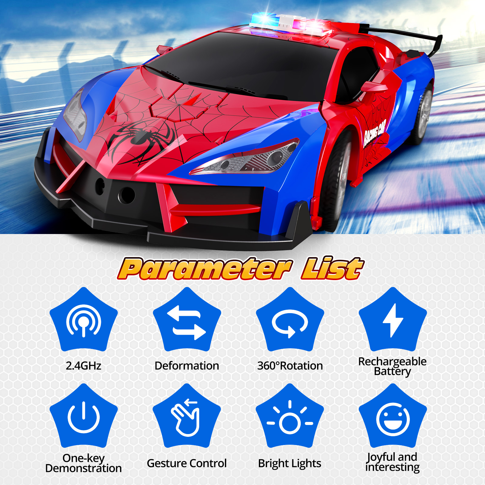 Remote Control Car - Gesture S - Kids Toys Under $10 ulasan dan harga