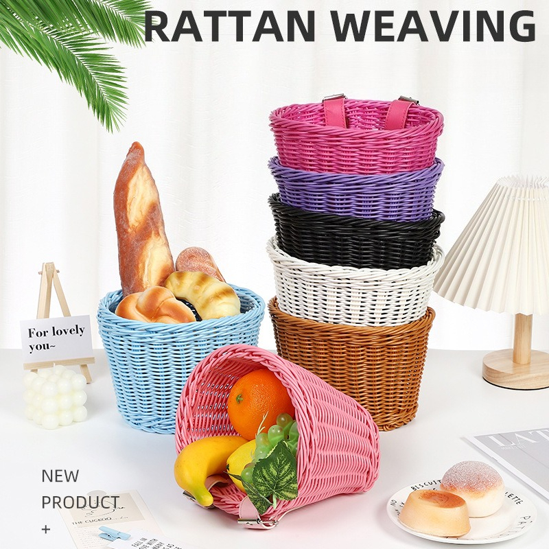 Kids Bike Basket Woven Imitati - Kids Toys Scooter ulasan dan harga
