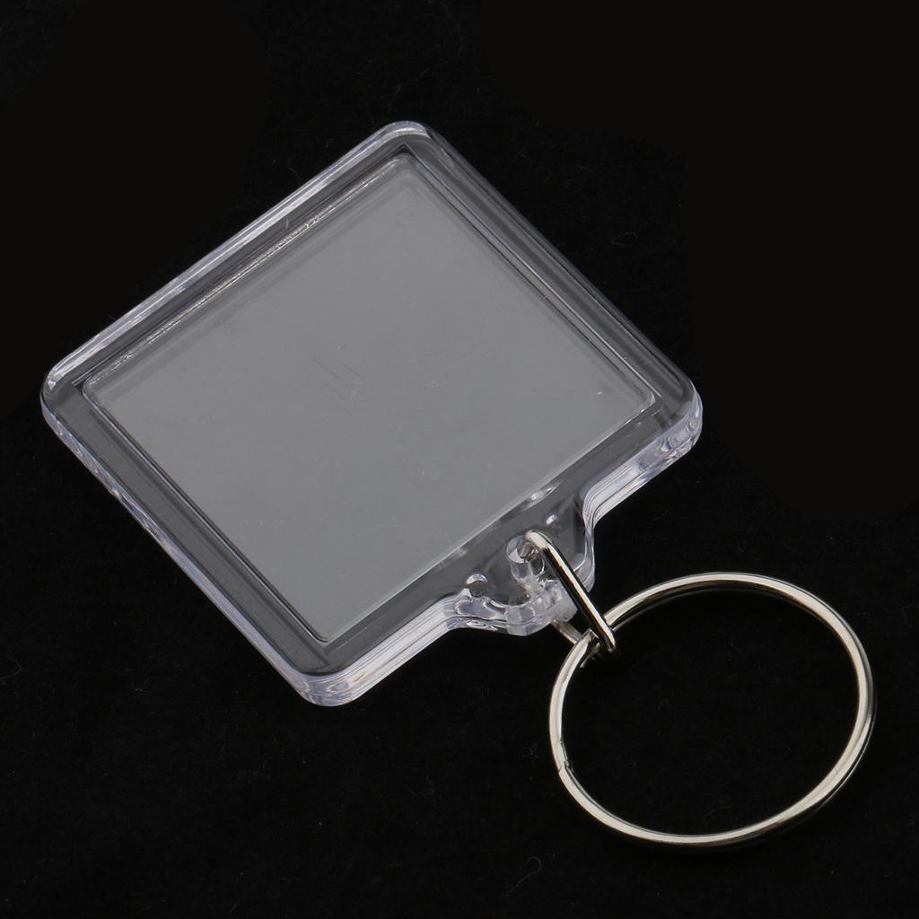 Acrylic Keychain Clear Key Rin - Kids Toys In Store ulasan dan harga