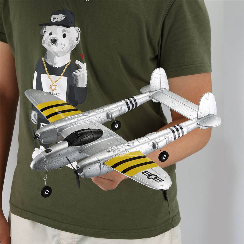 RC Plane P38 Airplane Model Ou - Kids Toys Under $10 ulasan dan harga