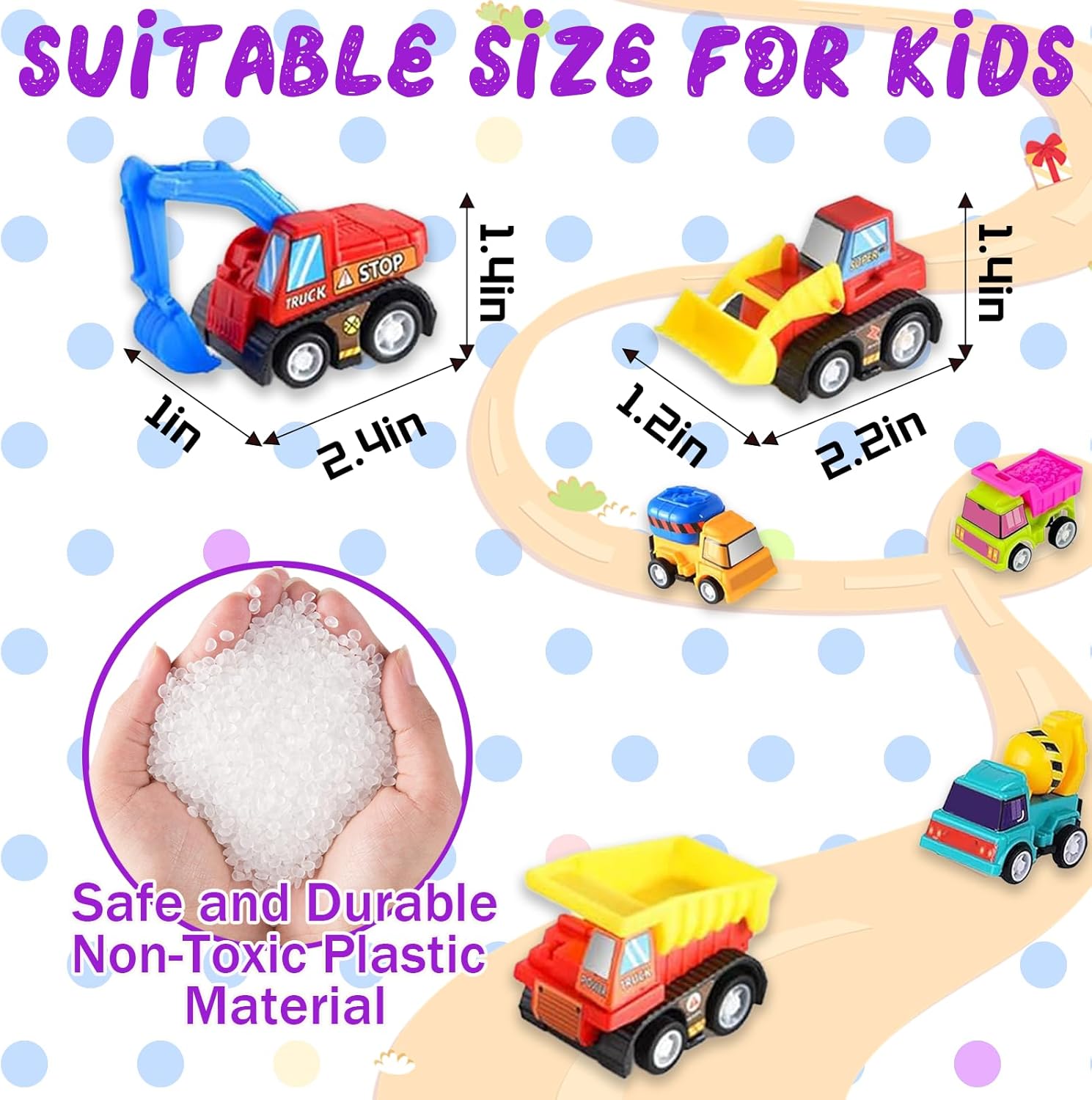 12pcs Pull Back Cars Truck Veh - Kids Y Toys ulasan dan harga