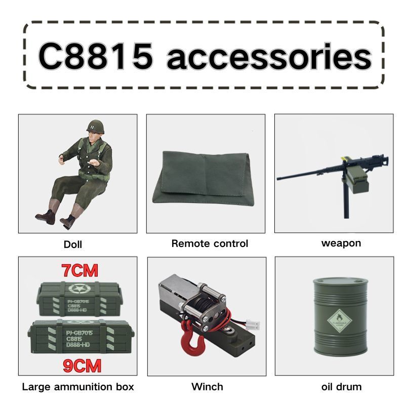 JJRC C8815 Rc car 1941 JEEP WI - Kids Toys Under $10 ulasan dan harga