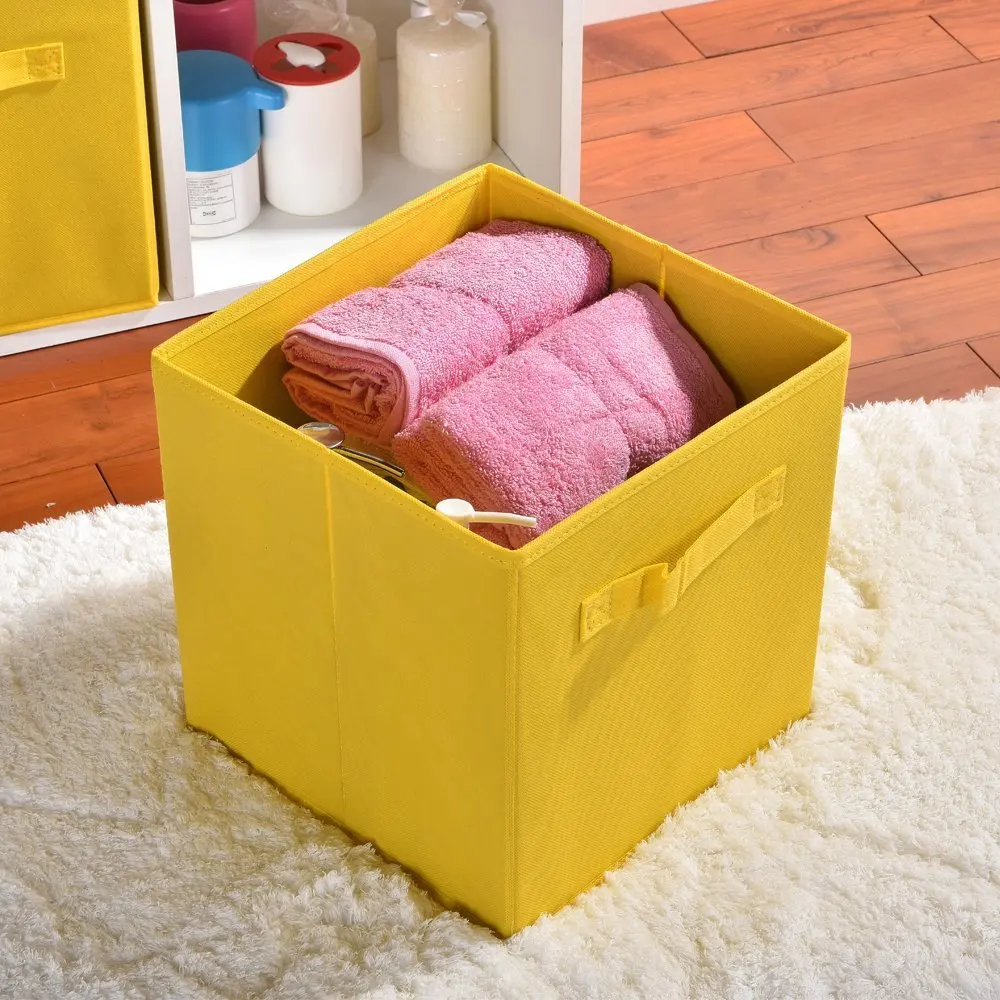 Cube Non Woven Fabric Storage  - Kids Toys Drawers ulasan dan harga