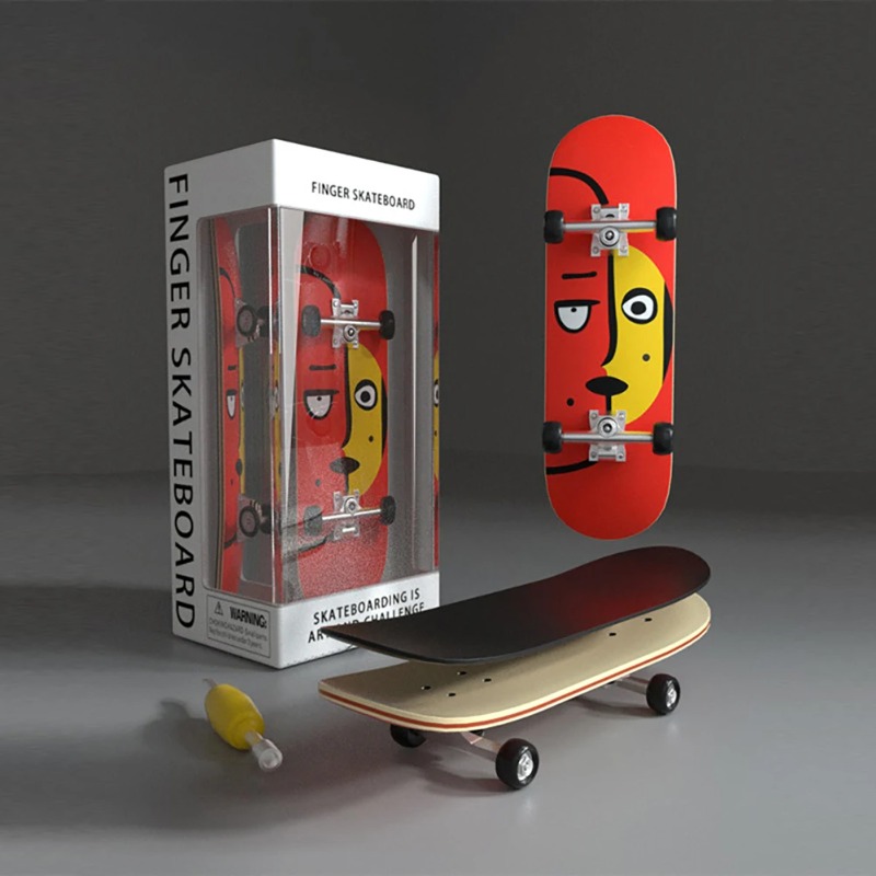 Professional Mini Wooden Skate - Kids Toys Scooter ulasan dan harga