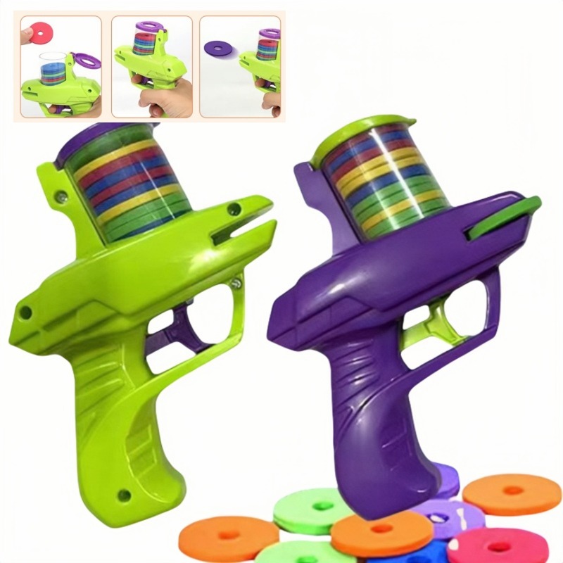 Kids Flying Discs Launcher Toy - Kids Toys Under $10 ulasan dan harga