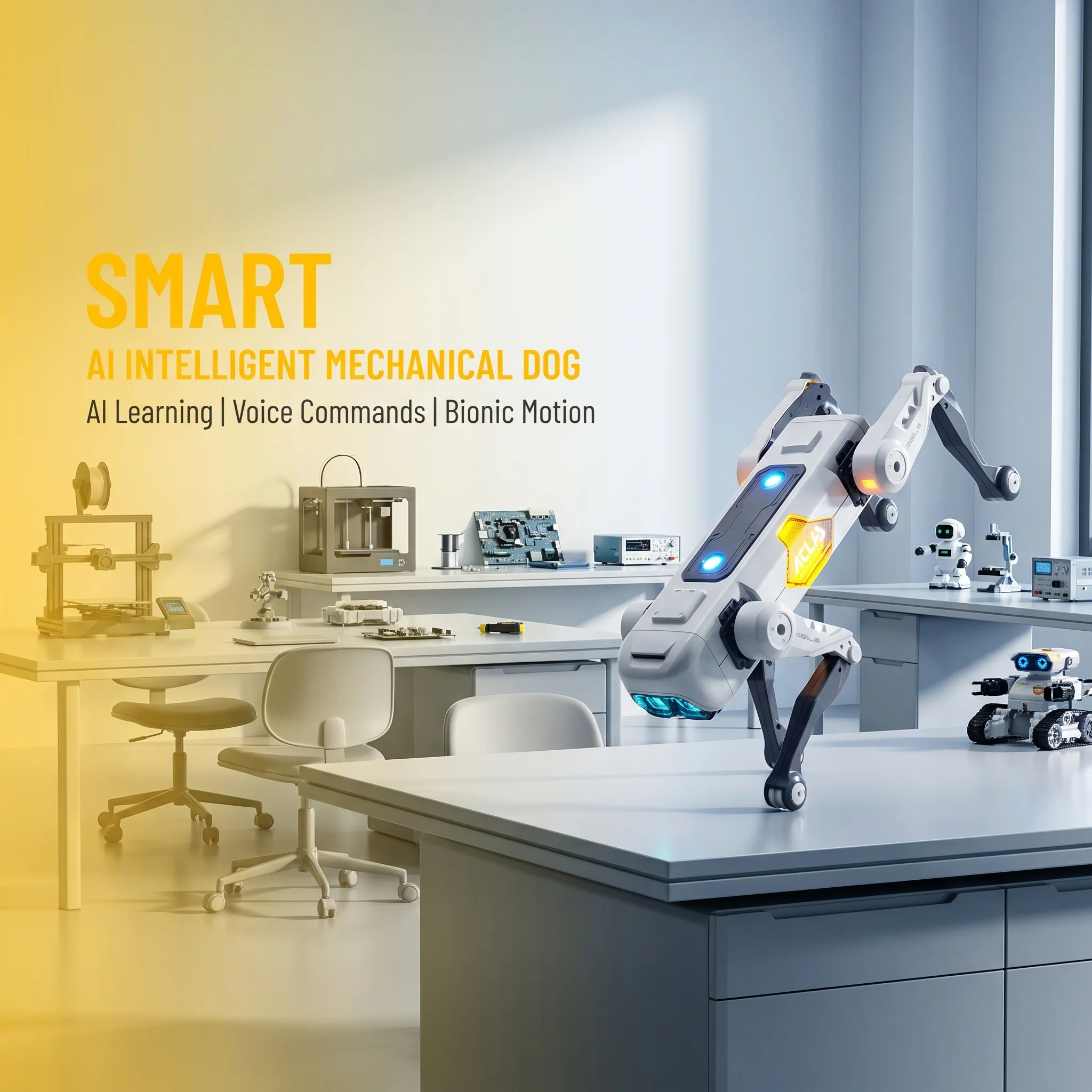 AI Smart Robot Dog, Voice & AP - Kids Y Toys ulasan dan harga