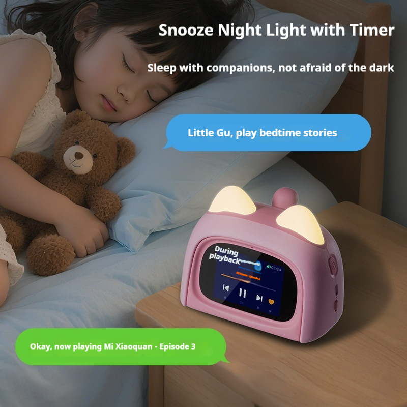 Ai Voice Smart Alarm Clock Kid - Kids Y Toys ulasan dan harga