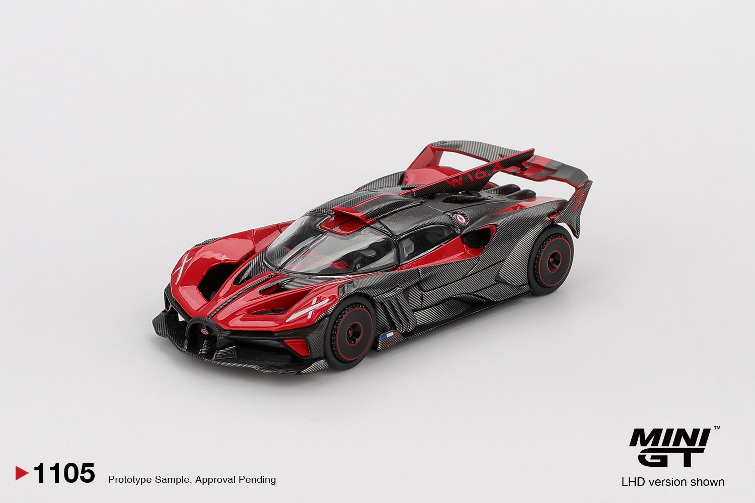 MINIGT 1/64 Bugatti Bolide Red - Kids Y Toys ulasan dan harga
