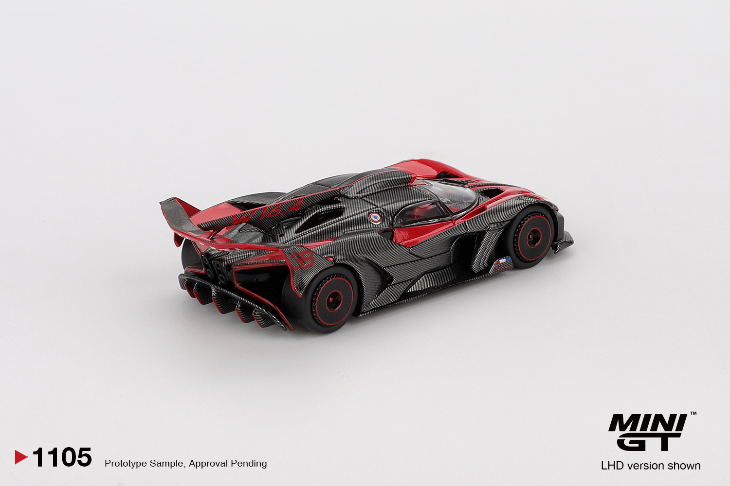 MINIGT 1/64 Bugatti Bolide Red - Kids Y Toys ulasan dan harga