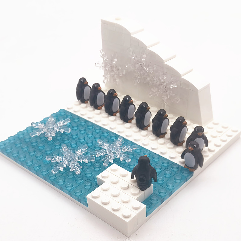 10 Penguins Building Blocks wi - Kids Toys Under $10 ulasan dan harga