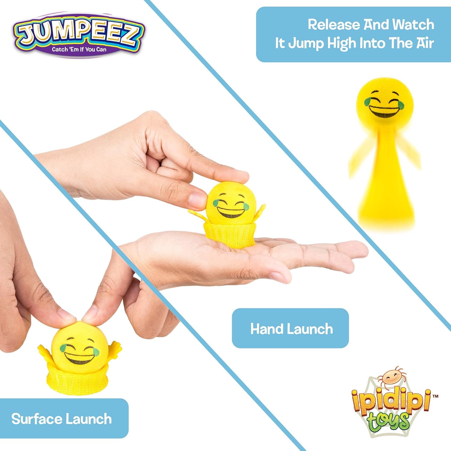 Spring Launcher Toys for Kids  - Kids Toys Jumping Poppers ulasan dan harga